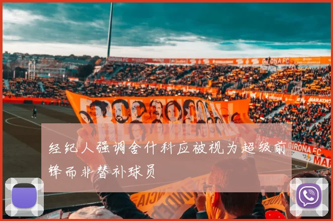 经纪人强调舍什科应被视为超级前锋而非替补球员